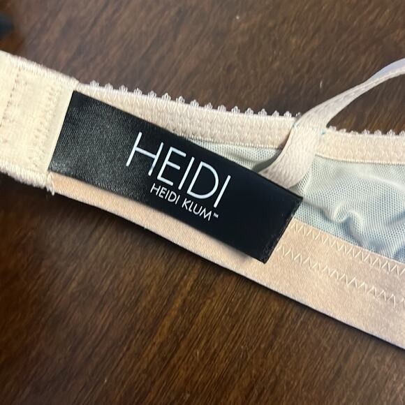 HEIDI By Heidi Klum Blue Lace Bra H221-1167B 36B - Picture 4 of 6